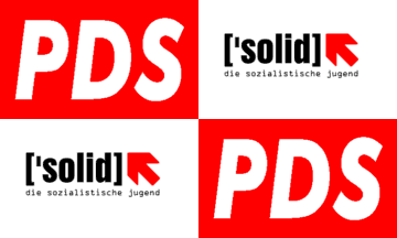 [Quartered PDS-'solid' Flag (Germany)]
